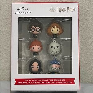 Hallmark Harry Potter Mini Ornaments 6 Set